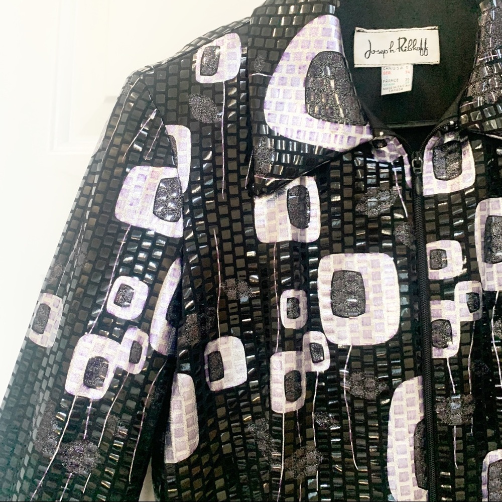 Vintage Joseph Ribkoff Light Jacket (6) - Picture 6 of 8